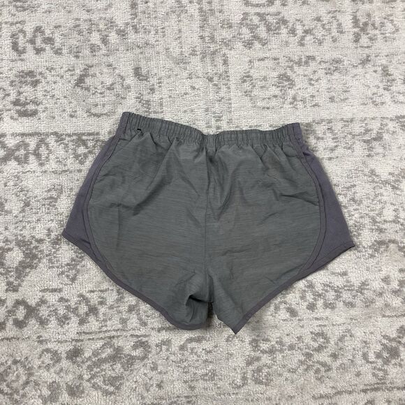 Nike Tempo Running Shorts Gray Training Gym Polyester Girls Size Medium - Picture 4 of 5